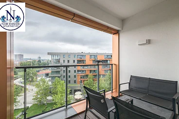 Apartament 72 m² Brabank Gdańsk, widok na Motławę, garaż i sauna - miniatura 2