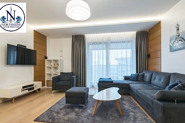 Apartament 72 m² Brabank Gdańsk, widok na Motławę, garaż i sauna - miniatura 3