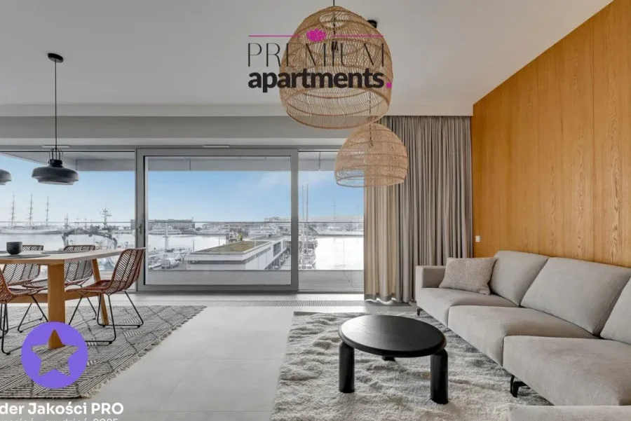 Apartament 96 m2 w Yacht Park Gdynia z widokiem na morze - zdjęcie 1