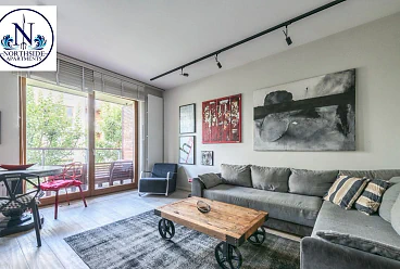 Apartament 2-pokojowy z balkonem i garażem – Gdańsk Brzeźno, Nadmorski Dwór - miniatura 1