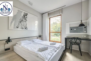 Apartament 2-pokojowy z balkonem i garażem – Gdańsk Brzeźno, Nadmorski Dwór - miniatura 3