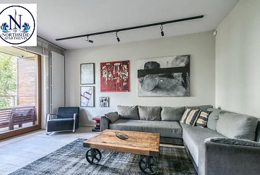 Apartament 2-pokojowy z balkonem i garażem – Gdańsk Brzeźno, Nadmorski Dwór - miniatura 5