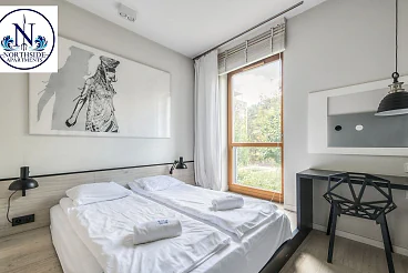 Apartament 2-pokojowy z balkonem i garażem – Gdańsk Brzeźno, Nadmorski Dwór - miniatura 10