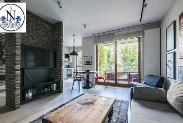 Apartament 2-pokojowy z balkonem i garażem – Gdańsk Brzeźno, Nadmorski Dwór - miniatura 6