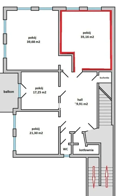 Biuro 35 m² w centrum Józefowa, blisko PKP i z dużym parkingiem - miniatura 3