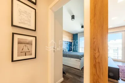 Dwupokojowy apartament z widokiem na morze i 2 miejscami w hali, Gdańsk Przymorze - miniatura 10