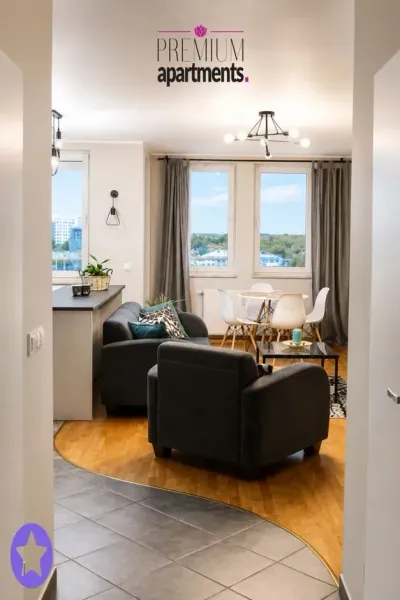 Trzypokojowy apartament 72 m² na wynajem | Gdynia Witomino, Niska - miniatura 4