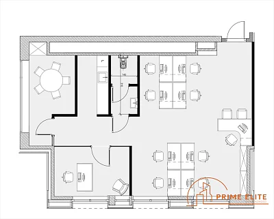 Biuro 84 m² do wynajęcia w Śródmieściu przy Grzybowskiej, obok Hiltona - miniatura 8