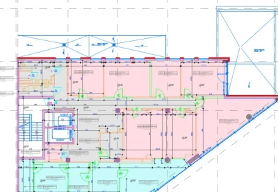 Biuro 304 m² z garażem i parkingiem przy Okopowej na Woli - miniatura 6