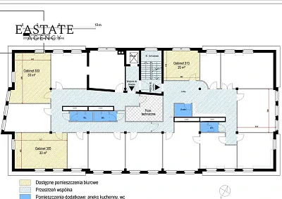 Biuro 33 m² w Gdańsku Oliwie przy al. Grunwaldzkiej - miniatura 2