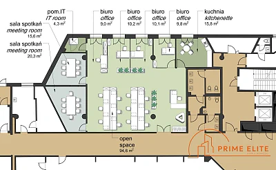 Lokal użytkowy 203 m² Warszawa Żoliborz, Powązkowska - miniatura 1