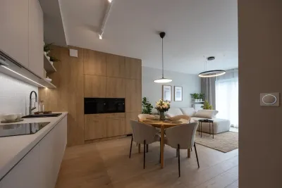 3-pokojowy apartament 63 m² na Fuzji w Łodzi, klimatyzacja, balkon - miniatura 1
