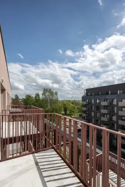 3-pokojowy apartament 63 m² na Fuzji w Łodzi, klimatyzacja, balkon - miniatura 10