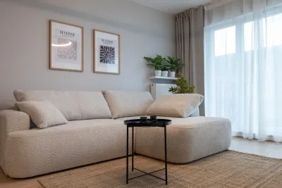 3-pokojowy apartament 63 m² na Fuzji w Łodzi, klimatyzacja, balkon - miniatura 5