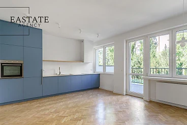 Warszawa Służew | trzypokojowy apartament 82,2 m² z balkonem i ogrodem - miniatura 1