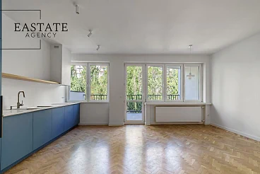 Warszawa Służew | trzypokojowy apartament 82,2 m² z balkonem i ogrodem - miniatura 3