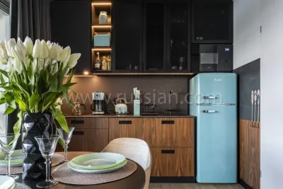 Studio 50 m² z widokiem na Martwą Wisłę – Gdańsk, Sienna - miniatura 8
