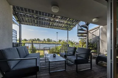 Studio 50 m² z widokiem na Martwą Wisłę – Gdańsk, Sienna - miniatura 6