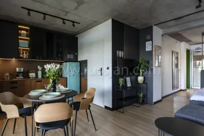 Studio 50 m² z widokiem na Martwą Wisłę – Gdańsk, Sienna - miniatura 10