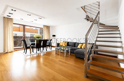 Dwupoziomowy penthouse 148 m² z dużym tarasem i garażem - Bemowo, ul. Obrońców Tobruku - miniatura 6