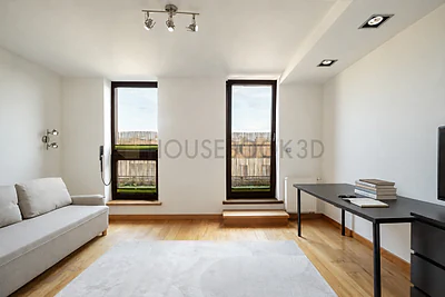 Dwupoziomowy penthouse 148 m² z dużym tarasem i garażem - Bemowo, ul. Obrońców Tobruku - miniatura 10