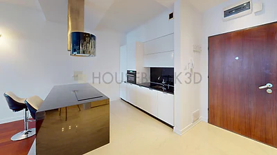 2-pokojowe mieszkanie 54 m² z klimatyzacją i balkonem - Wilanów, ul. Kazachska - miniatura 2