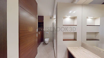 2-pokojowe mieszkanie 54 m² z klimatyzacją i balkonem - Wilanów, ul. Kazachska - miniatura 6