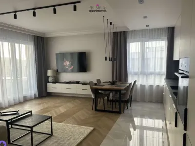 4-pokojowy apartament 97 m² z tarasem 70 m² i 2 miejscami w hali, Gdańsk - miniatura 6