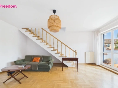 Dwupoziomowe mieszkanie 82 m² na Ursynowie przy metrze, balkon, parking - miniatura 2