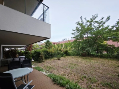 2-pokojowy apartament z ogrodem, klimatyzacją i parkingiem – Mokotów - miniatura 10