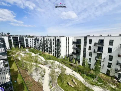 Nowe 2-pokojowe mieszkanie 36 m² z balkonem, halą i komórką – Gdańsk Jasień - miniatura 5
