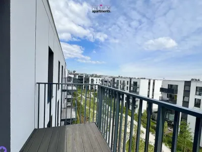 Nowe 2-pokojowe mieszkanie 36 m² z balkonem, halą i komórką – Gdańsk Jasień - miniatura 4
